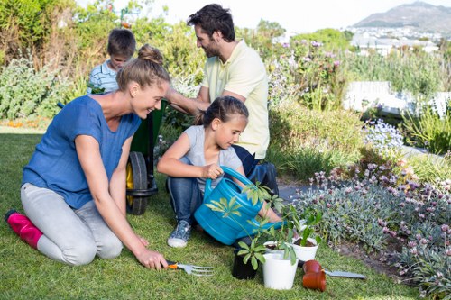 Seasonal garden maintenance and plant care by Woodside Park gardeners